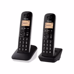 Panasonic KX-TGB612JT Téléphone DECT Identification de l'appelant Noir, Blanc