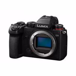 Panasonic Lumix S5, 24,2 MP, 6000 x 4000 pixels, CMOS, 4K Ultra HD, 350 g, Noir