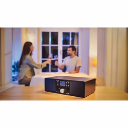 Panasonic HiFi Micro Anlage DAB+ SC-DM202EG-K schwarz mit Bluetooth Système micro audio domestique 24 W Noir