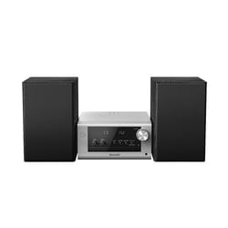 Panasonic SC-PM702 Système micro audio domestique 80 W Noir, Argent