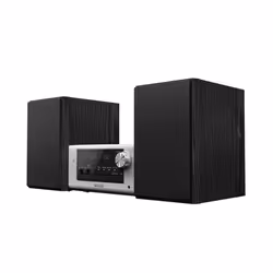 Panasonic SC-PM702 Système micro audio domestique 80 W Noir, Argent