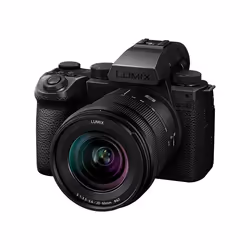 Panasonic Lumix S5IIX + S 20-60MM F3.5-5.6, 24,2 MP, 12000 x 8000 pixels, CMOS, 6K Ultra HD, Écran tactile, Noir
