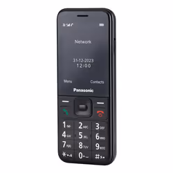 Panasonic KX-TF200 téléphone portable 6,1 cm (2.4") 98,7 g Noir Téléphone numérique - Vue supplémentaire 7