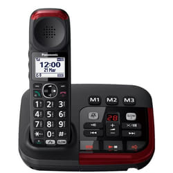 Panasonic KX-TGM420EXB téléphone Téléphone DECT Identification de l'appelant Noir