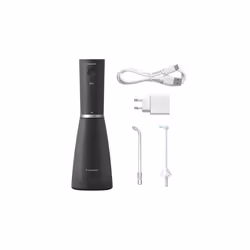 Panasonic EW-DJ86, 0,2 L, Noir, Irrigateur oral sans fil, Brosse à dents à ultrasons, Batterie, 100 - 240 V