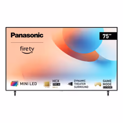 Panasonic TV-75W95AEG, 190,5 cm (75"), 3840 x 2160 pixels, 4K Ultra HD, LCD, Smart TV, Noir