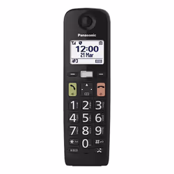 Panasonic KX-TGU110EXB téléphone Téléphone DECT Identification de l'appelant Noir - Vue supplémentaire 4