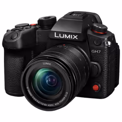 Appareil photo Hybride PANASONIC GH7 noir +12-60mm Lumix