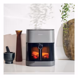 Panasonic NF-CC500SXE friteuse Unique 5 L Autonome 1450 W Friteuse d’air chaud Gris