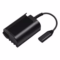 Panasonic DMW-DCC18GU, DC coupler, Noir, Panasonic DMW-BLK22, 1 pièce(s)