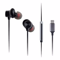 Panasonic RP-TCM225DEK, Avec fil, Appels/Musique, 20 - 20000 Hz, Casque, Noir