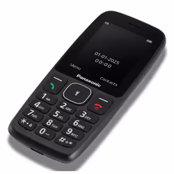 Panasonic KX-TF400 6,1 cm (2.4") 110 g Noir Téléphone numérique - Vue supplémentaire 2