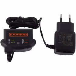 Chargeur de batterie pour Outillage. Référence de la pièce : N494098, Marque : BLACK ET DECKER.
