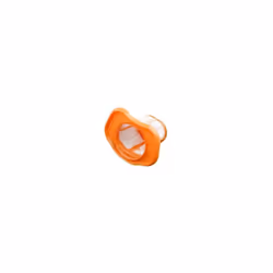 Filtre conique partie intérieure orange pour Aspirateur BLACK ET DECKER N593505. Couleur de la pièce : Orange.