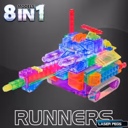 Laser Pegs RN2180B, Ensemble de monteur de véhicule, 5 an(s)
