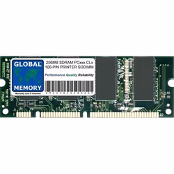 256Mo 100-pin sdram sodimm MÉMOIRE POUR IMPRIMANTES (P/N HP-256MB-PC100-100P  MD-256  16H0730)