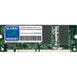 256Mo 100-pin sdram sodimm MÉMOIRE POUR IMPRIMANTES (P/N HP-256MB-PC100-100P  MD-256  16H0730)