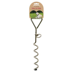 Piquet dattache - ROSEWOOD - Tire-bouchon robuste et durable - Antirouille - Pour chien