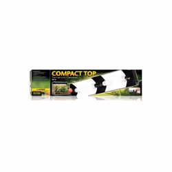 TOP TERRA COMPACT EXO TERRA est un couvercle pour les terrariums compacts conЌus pour les terrariums d'Exo Terra Glass. Ce co ...
