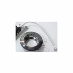 Spot encastré doré Ø 78mm fixe pour lampe dichro GU5.3 max 50W (non incl) 12V sans transfo IP23 LINOLITE SYLVANIA 9134767 Tar ...