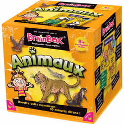 Asmodee Brain Box Animaux