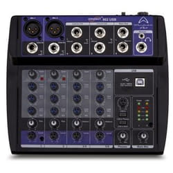 Wharfedale Connect 802 USB 6 canaux 20 - 20000 Hz Noir