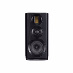 Enceintes bibliothèque Wharfedale EVO 4.2 - Reproduction des basses en Kevlar - Tweeters AMT - Noir