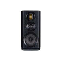 Enceintes bibliothèque Wharfedale EVO 4.2 - Reproduction des basses en Kevlar - Tweeters AMT - Noir