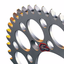 RENTHAL Couronne aluminium Ultra-Light anti-boue anodisé dur 154U - 520