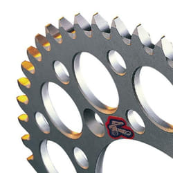 RENTHAL Couronne aluminium Ultra-Light anti-boue anodisé dur - 520