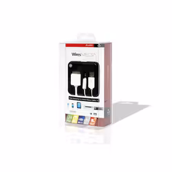 Techlink WiresMEDIA câble de téléphone portable Blanc 1 m USB A Apple 30-pin