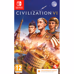 2K Sid Meier's Civilization VI - Code in a Box, Nintendo Switch, Tout le monde de plus de 10 ans, Support physique