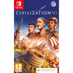 2K Sid Meier's Civilization VI - Code in a Box Standard Allemand, Anglais, Chinois simplifié, Coréen, Espagnol, Français, Italien, Japonais, Portugais, Russe Nintendo Switch