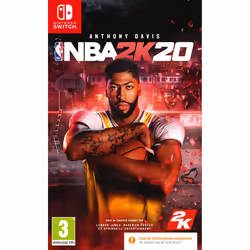 2K NBA 2K20 - Code in a Box, Nintendo Switch, Mode Multiplayer, Tout le monde, Support physique