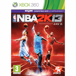 2K NBA 2K13, Xbox 360, Mode Multiplayer, Tout le monde, Support physique