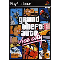 Rockstar Games Grand Theft Auto : Vice City, PlayStation 2, M (Mature), Support physique