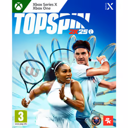 2K TopSpin 2K25, Xbox One/Xbox Series X, Mode Multiplayer, Tout le monde, Support physique