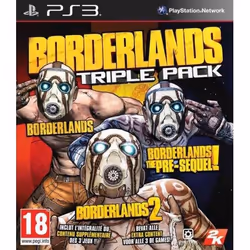 2K Borderlands Triple Pack, PlayStation 3, Mode Multiplayer, M (Mature), Support physique
