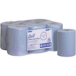 Format = Rouleau Couleur = Bleu Taille de la feuille = 198mm x 1650000mm Nombre de plis = 1 Gamme = Slimroll Nom commercial = ...