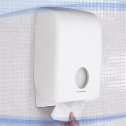 Aquarius 6945 distributeur de serviettes en papier Distributeur de papier-toilettes par feuille Blanc - Vue supplémentaire 4