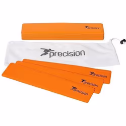 Precision marquage de terrain 29 x 256 cm caoutchouc orange 15 pièces