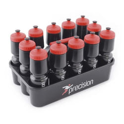 Gourde - Precision - Modèle avec support - 12 onces - Noir/Rouge - Mixte