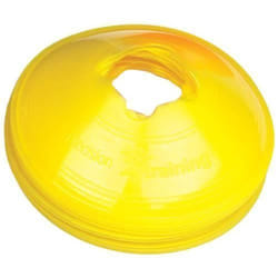 Plots en plastique souple - PRECISION - TR548Y - Jaune - 20 cm - Multisport