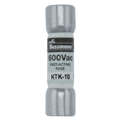 Eaton KTK-10 fusible de sécurité Standard Cylindrique 10 A