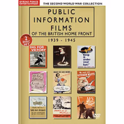 Cherry Red Records Public Information Films of the British Home Front 1939-1945, Support physique, Adulte