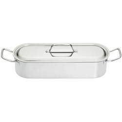 Kitchen Craft - POACHER18 Clearview - Plat à pocher le poisson en acier inoxydable (46 cm)