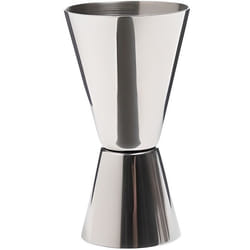 Doseur à alcool double mesure en inox Bar Craft