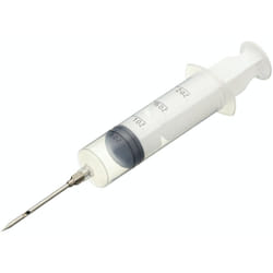 Kitchen Craft - KitchenCraft Seringue injecteur de viande avec repères de mesure of plastique et acier inoxydable, 14 x 4 cm, 59 ml