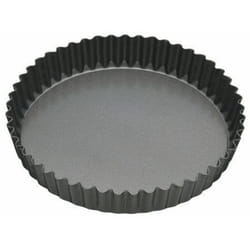 Moule à quiche - Kitchen Craft - Rond - 25 cm - Anti-adhésif - Fond amovible