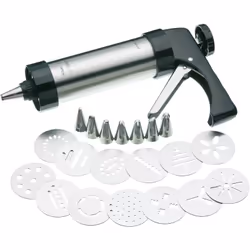 Kitchen Craft - KitchenCraft MasterClass Set de fabrication de biscuits et gâteaux of Frosting of Cakes, 22 pièces